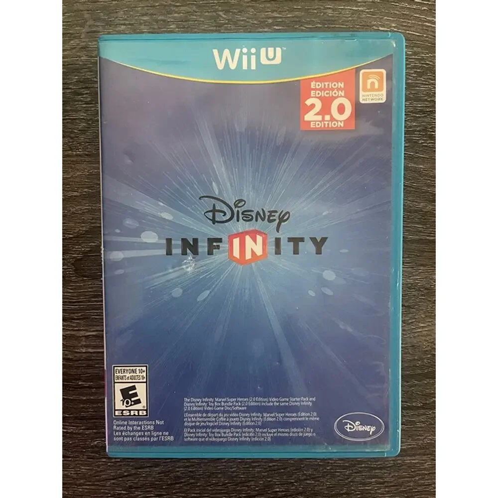 Disney Infinity 2.0 Wii U Game Complete w/ Case Disc USED